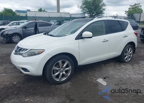 2013 Nissan Murano Le из США, поврежденный, VIN JN8AZ1MU4DW206345